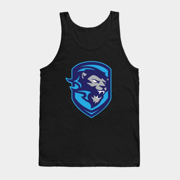 Pons Logo 2019 (Blue) Tank Top by Pons